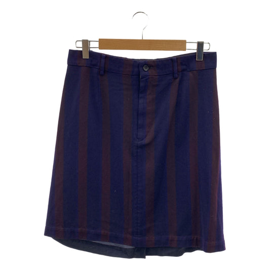tricot COMME des GARCONS | 2005SS | 成品染色羊毛條紋裙 | S | 女款