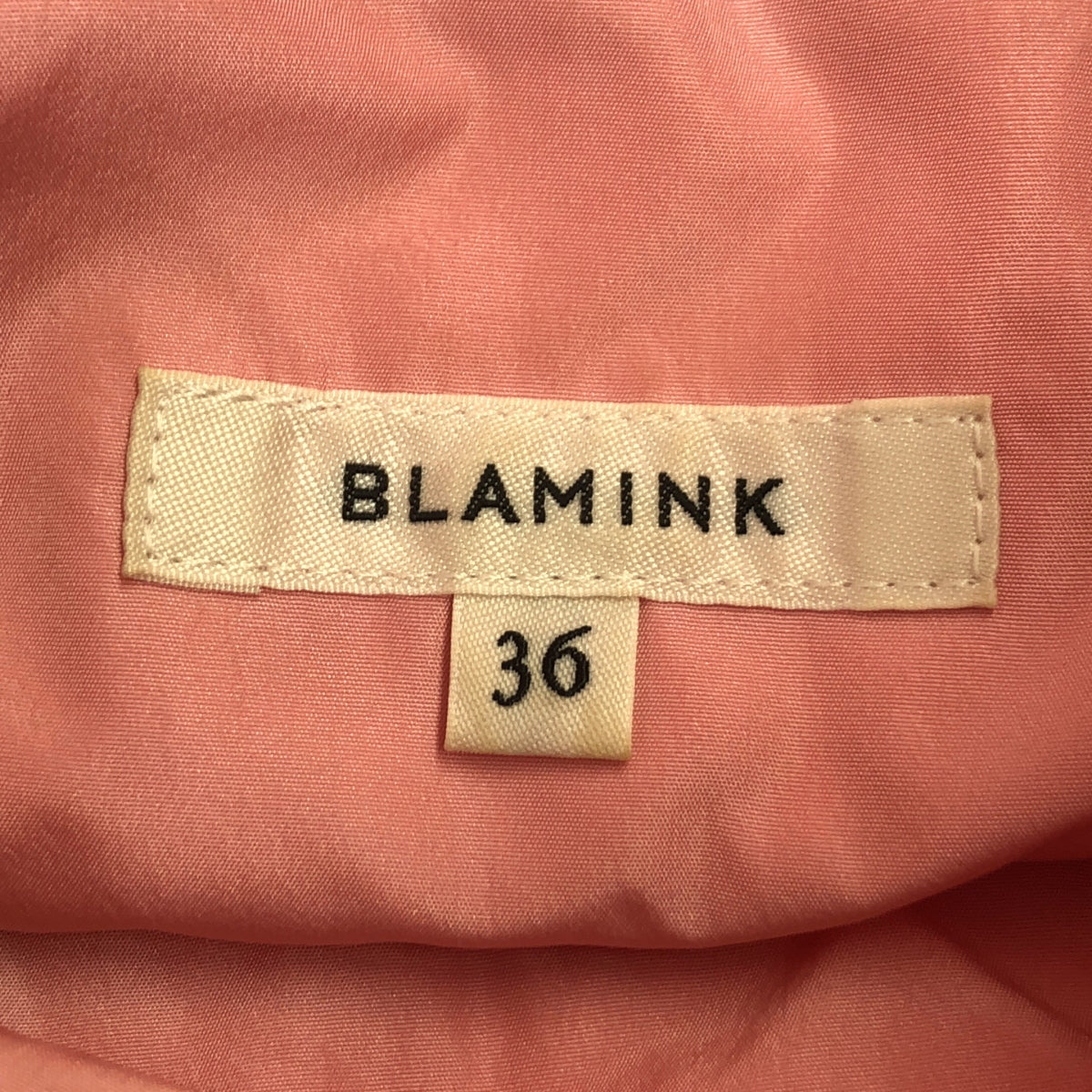 BLAMINK / ブラミンク | ポリエステル フーデッド ダウンベスト | 36 | ピンク | レディース