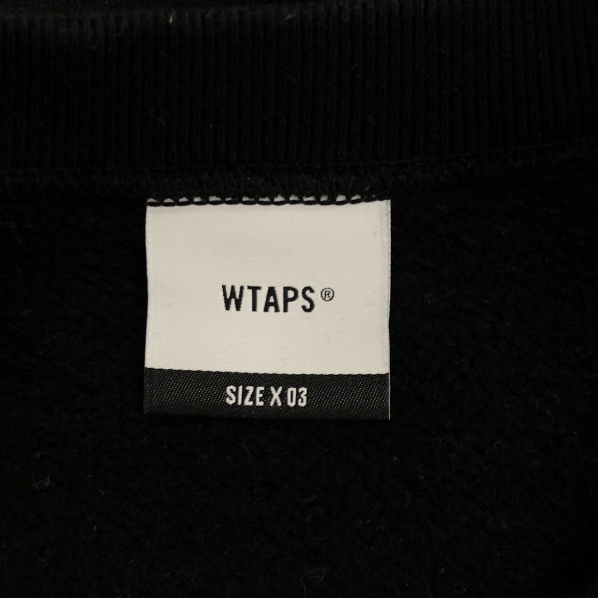 WTAPS / ダブルタップス | 2022AW | SNEAK LOCKS SWEATER COTTON ロゴプリント クルーネックスウェット |  3 | メンズ