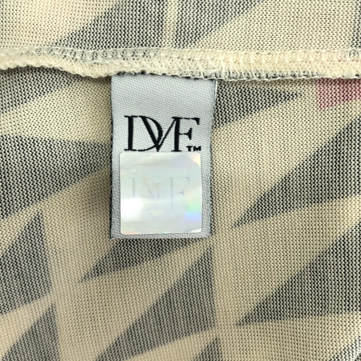 DIANE VON FURSTENBERG / JULIAN / 全身印花絲質裹身裙 | 尺寸 10 | 米色 / 黑色 / 粉紅色 | 女款