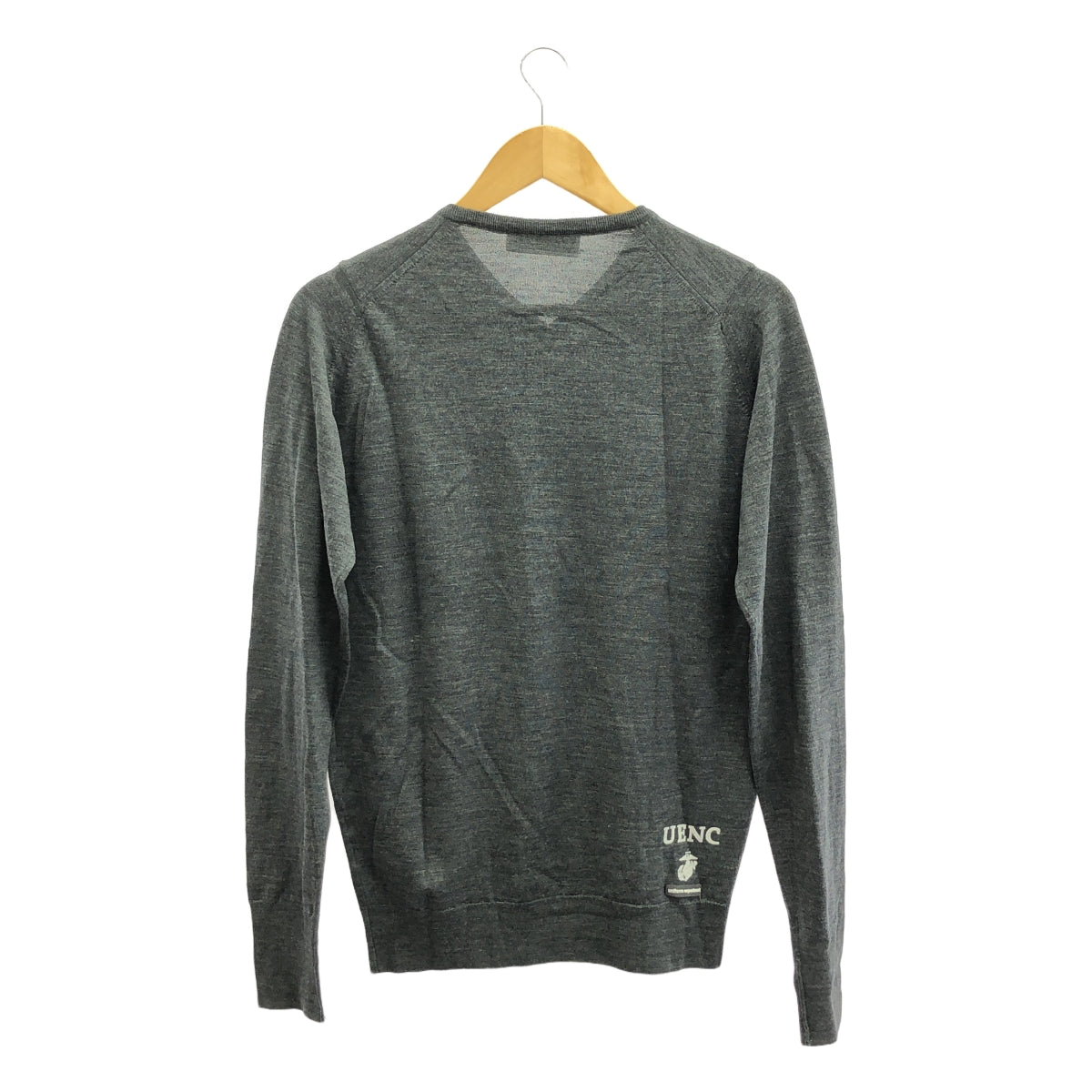 uniform experiment / uniform experiment | × JOHN SMEDLEY / John Smedley 針織套頭衫 | 1 | 灰色 | 男款
