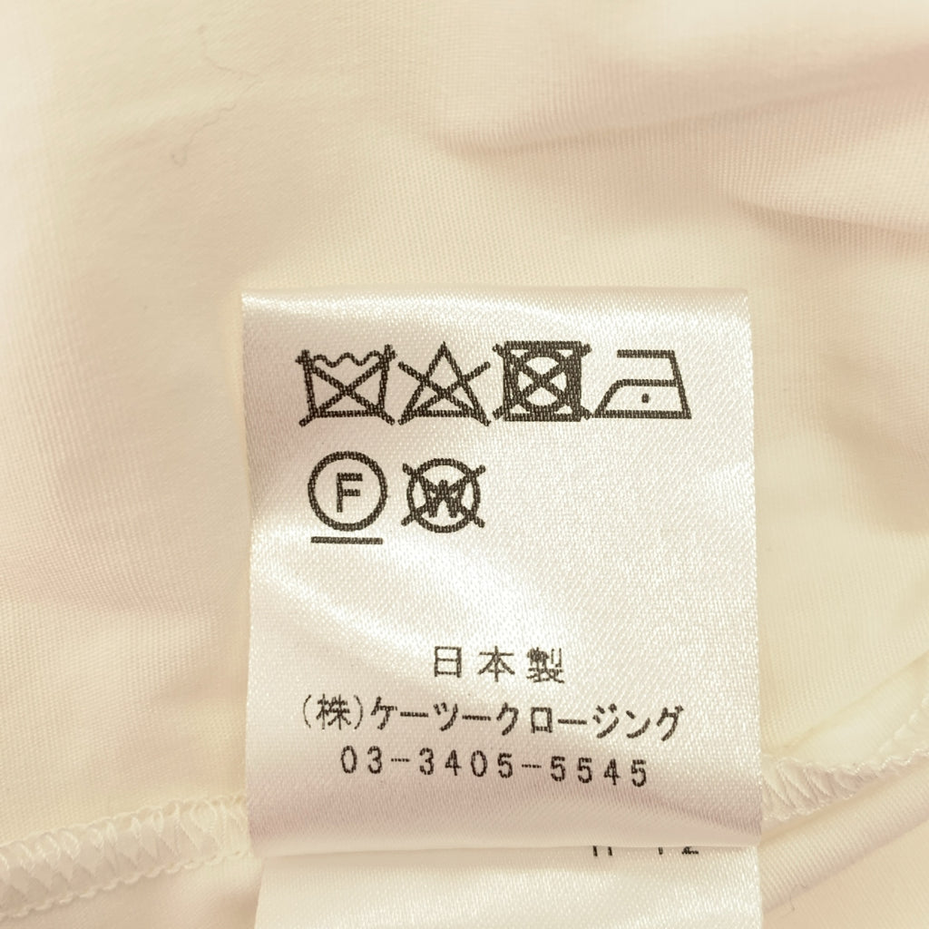 yori / ヨリ | フロッキー ドット プリント ペプラム ブラウス シャツ | 36 | レディース