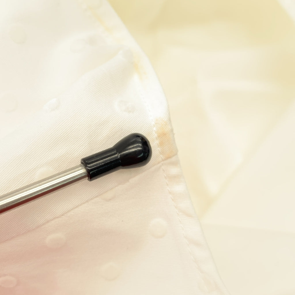 yori / ヨリ | フロッキー ドット プリント ペプラム ブラウス シャツ | 36 | レディース