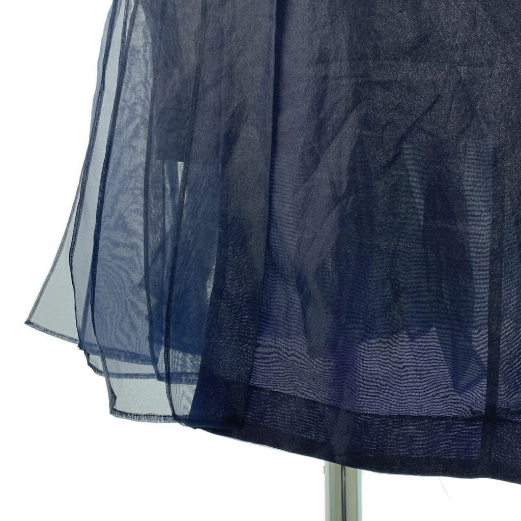 sacai | 不對稱調整歐根紗褶襉半身裙 | 1 |