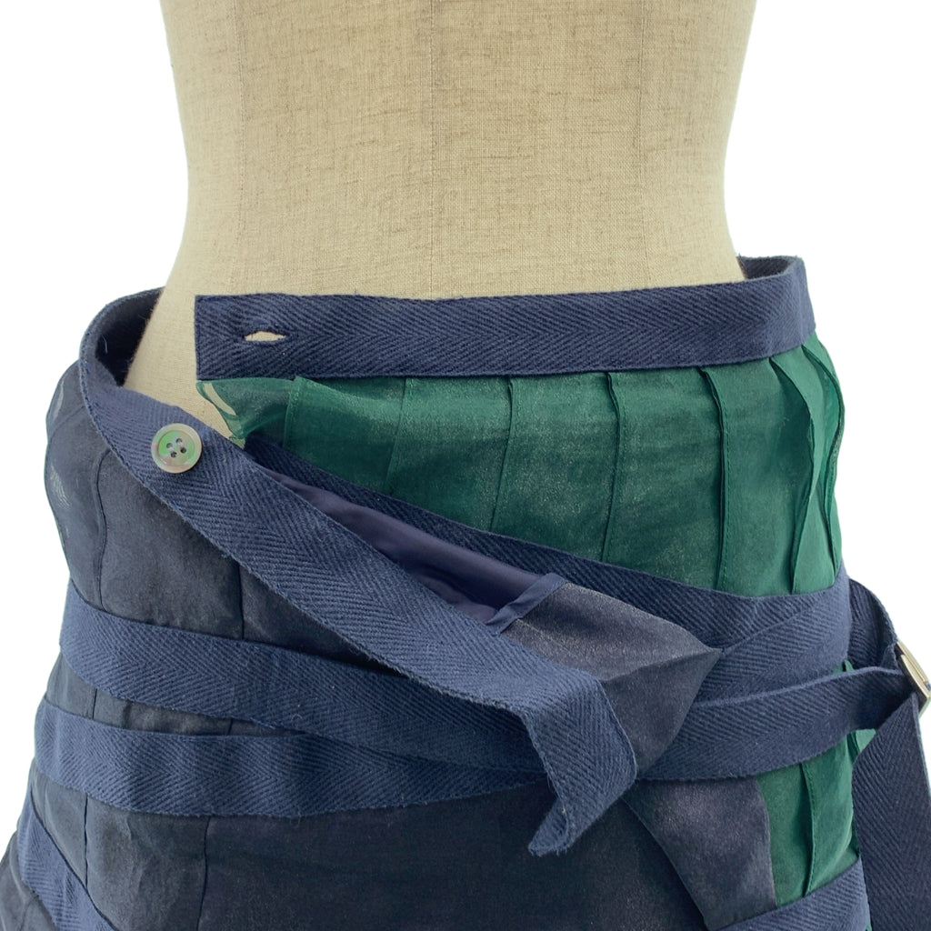 sacai | 不對稱調整歐根紗褶襉半身裙 | 1 |