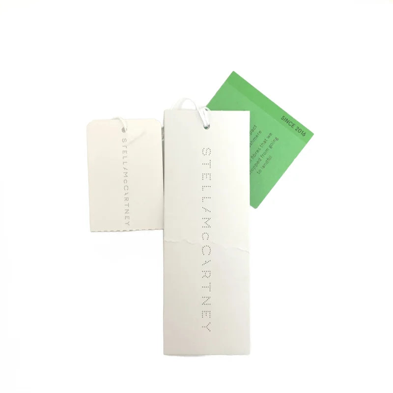 【美品】  STELLA McCARTNEY / ステラマッカートニー | 変形 アシンメトリー ニット セーター | S | グレー系 | レディース