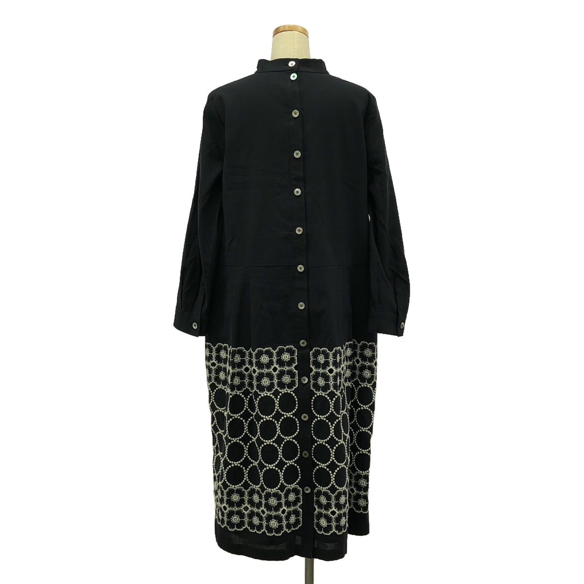 mina perhonen / mina perhonen | tambourine×anemone stand-up collar dress | M | Women's