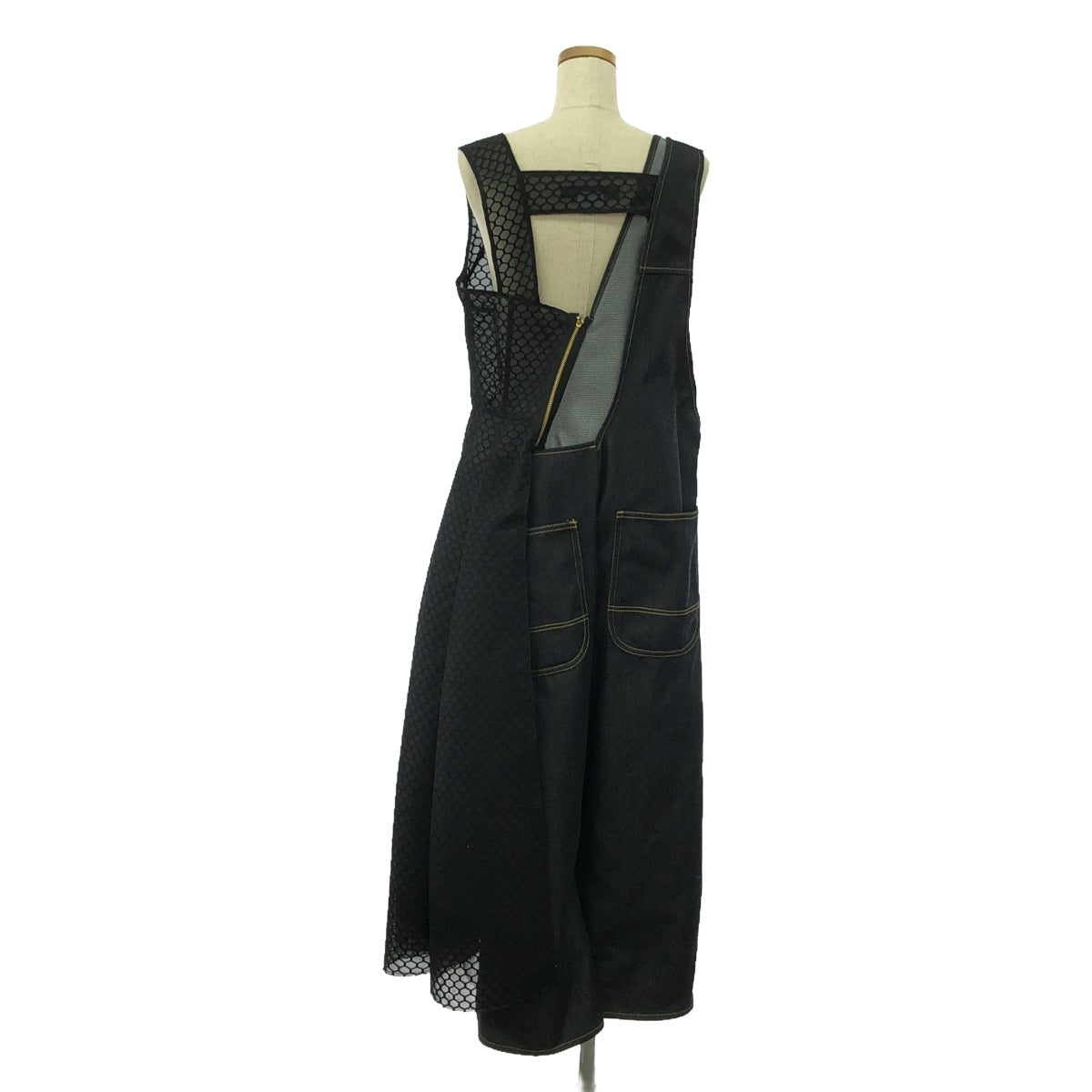 JUNYA WATANABE | 2024SS | Docking Denim Overalls Dress | S | Women's