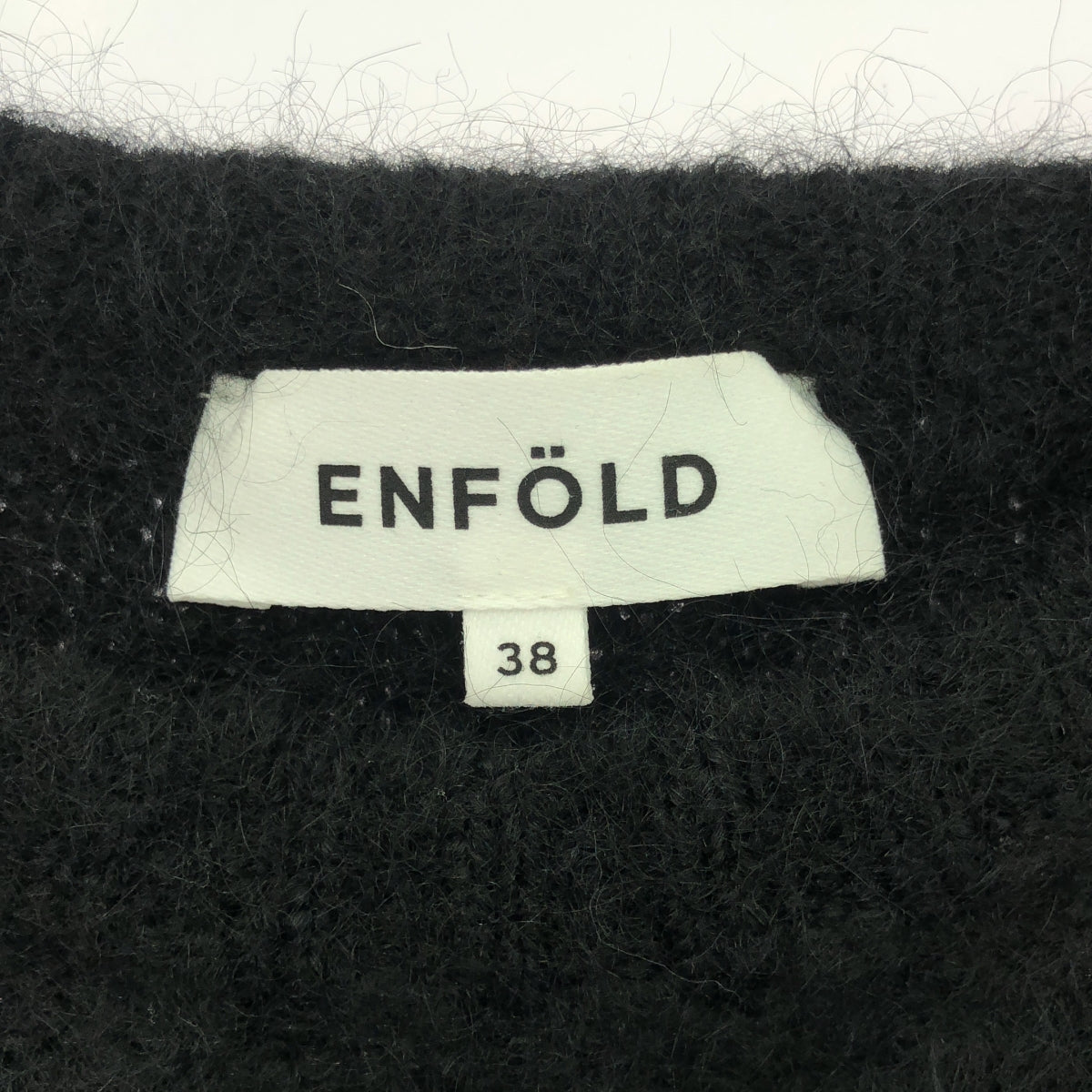 ENFOLD / エンフォルド | CROPPED PULLOVER クロップドニット | 38 | レディース