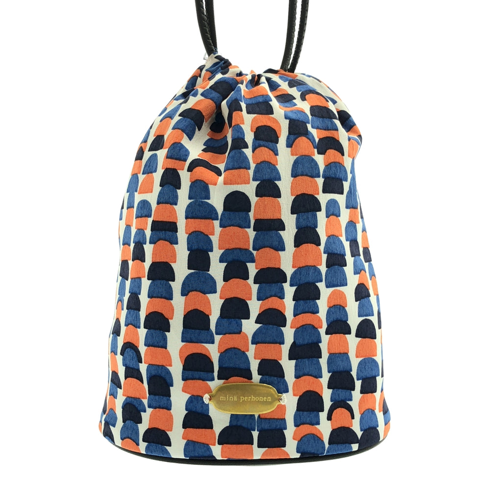 【美品】  mina perhonen / ミナペルホネン | 2025SS | canele pochette 巾着バッグ | マルチカラー | レディース