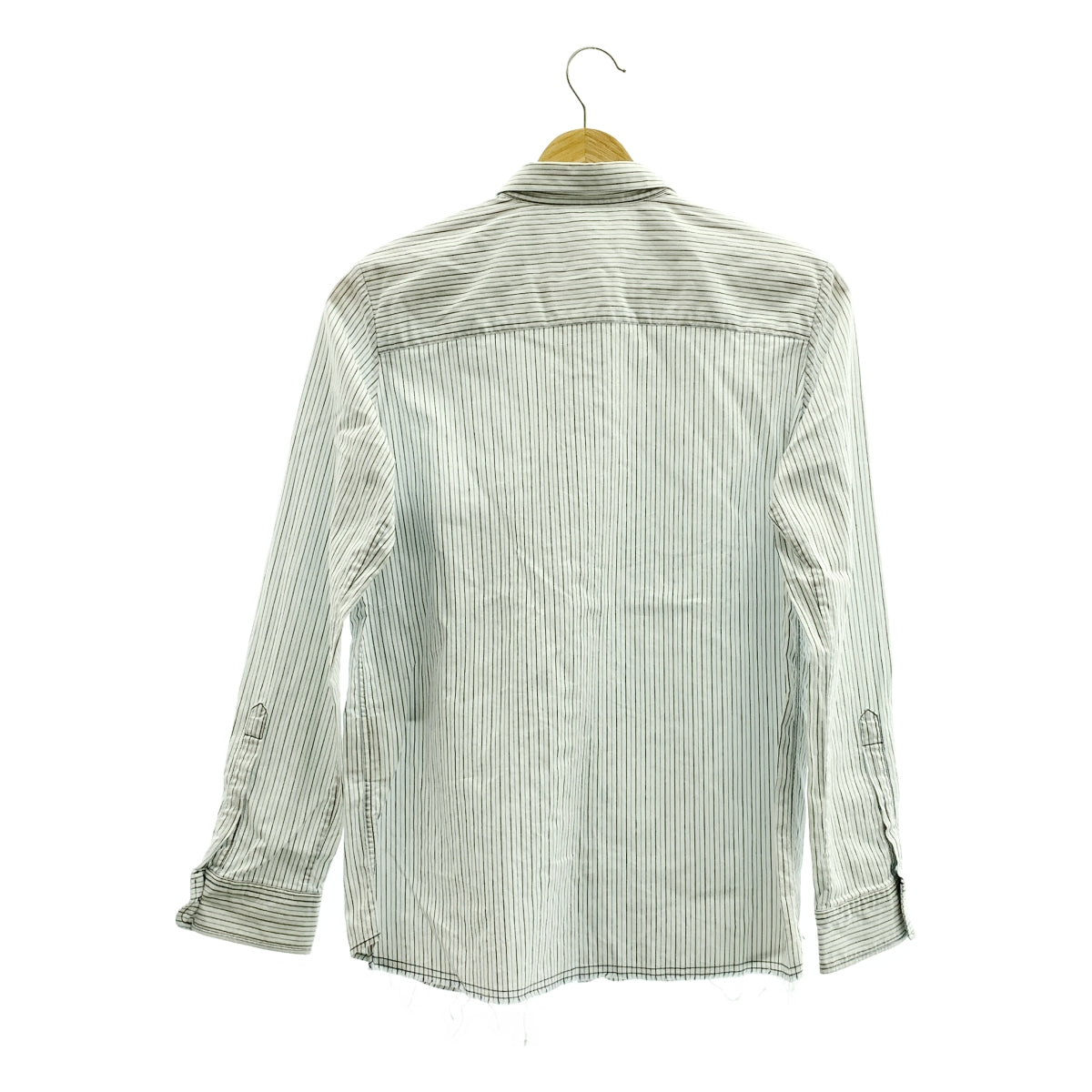GOLDEN GOOSE / ゴールデングース | ビッグポケット ストライプシャツ | S | レディース