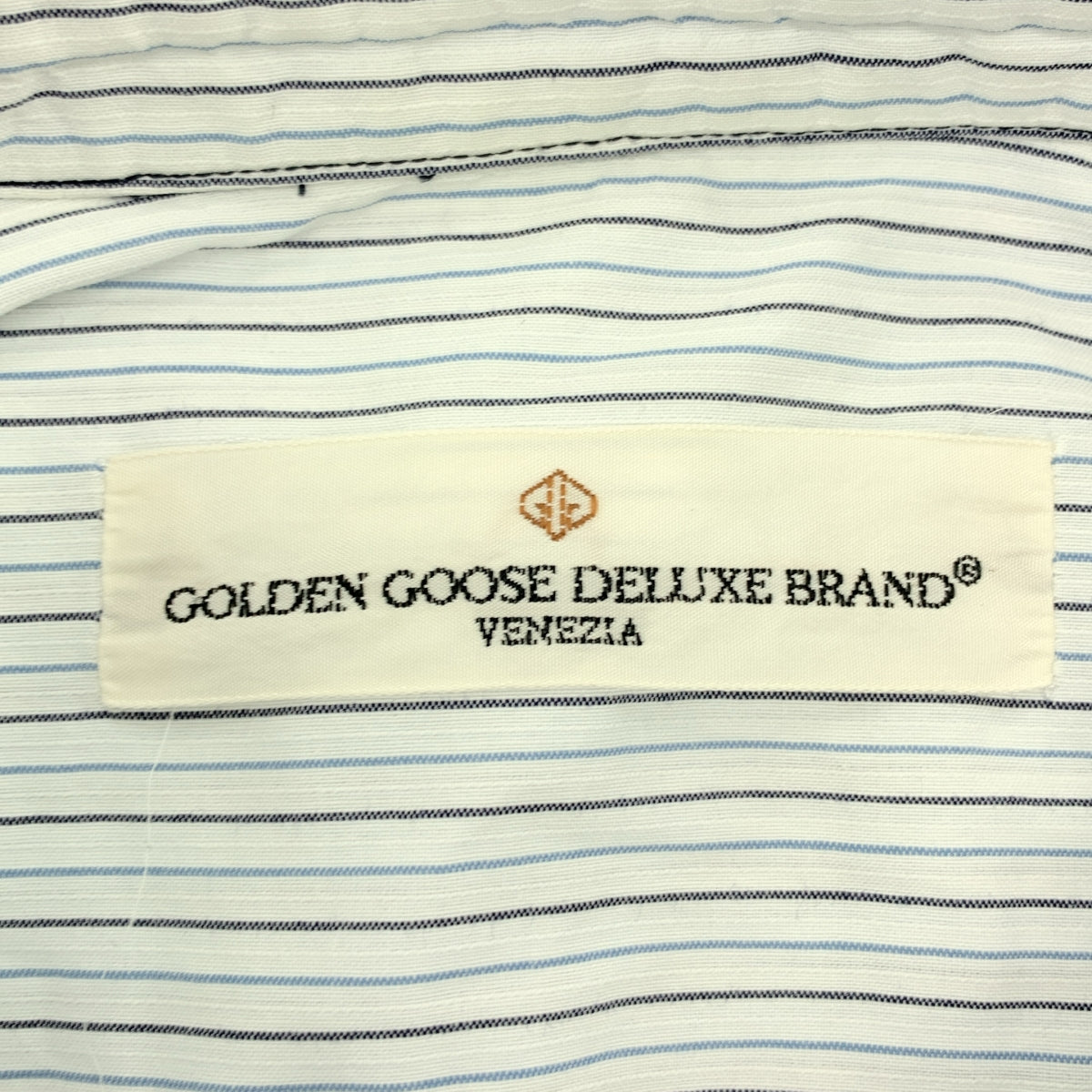 GOLDEN GOOSE / ゴールデングース | ビッグポケット ストライプシャツ | S | レディース