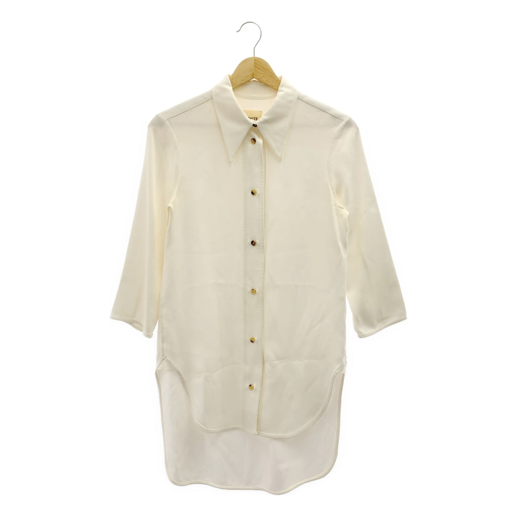 Khaite / ケイト | ハーフスリーブ バックロング シャツ | XS | レディース