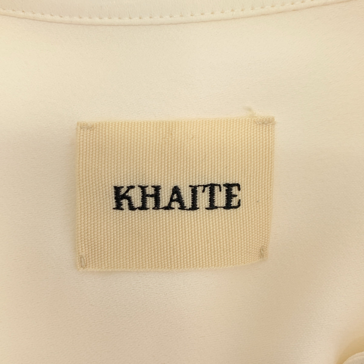 Khaite / ケイト | ハーフスリーブ バックロング シャツ | XS | レディース
