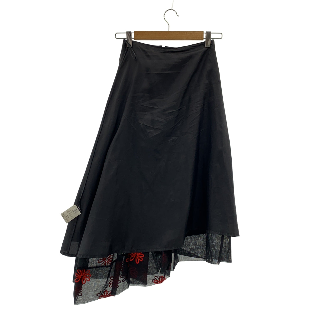 Simone Rocha | 刺繡不對稱薄紗半身裙 / 有襯裡 | 4碼 | 女裝