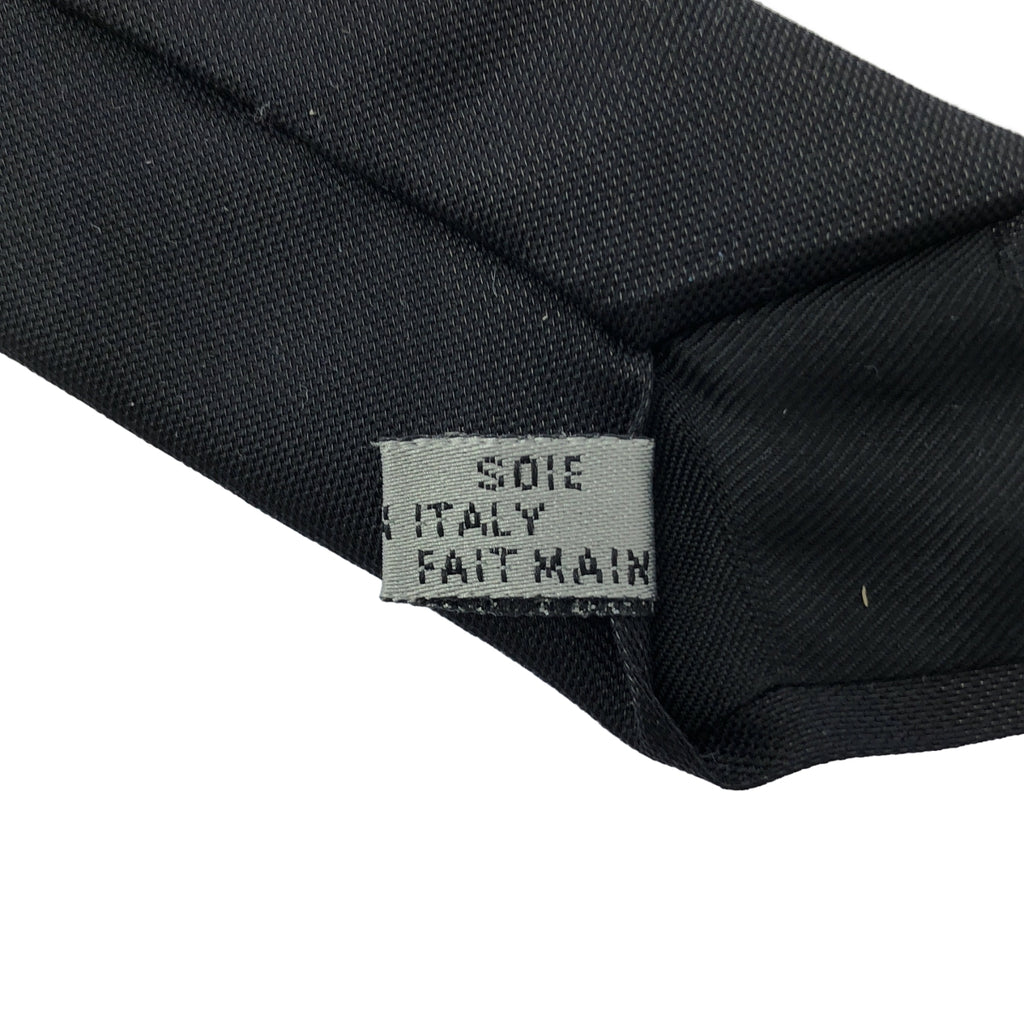【美品】  Dior homme / ディオールオム | ナローネクタイ | ブラック