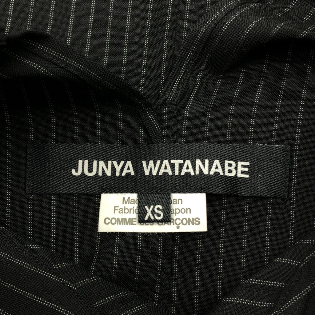 JUNYA WATANABE / 준야와타나베 | 2022SS | 울 스트라이프 오버 사이즈 셔츠 | XS | 여성
