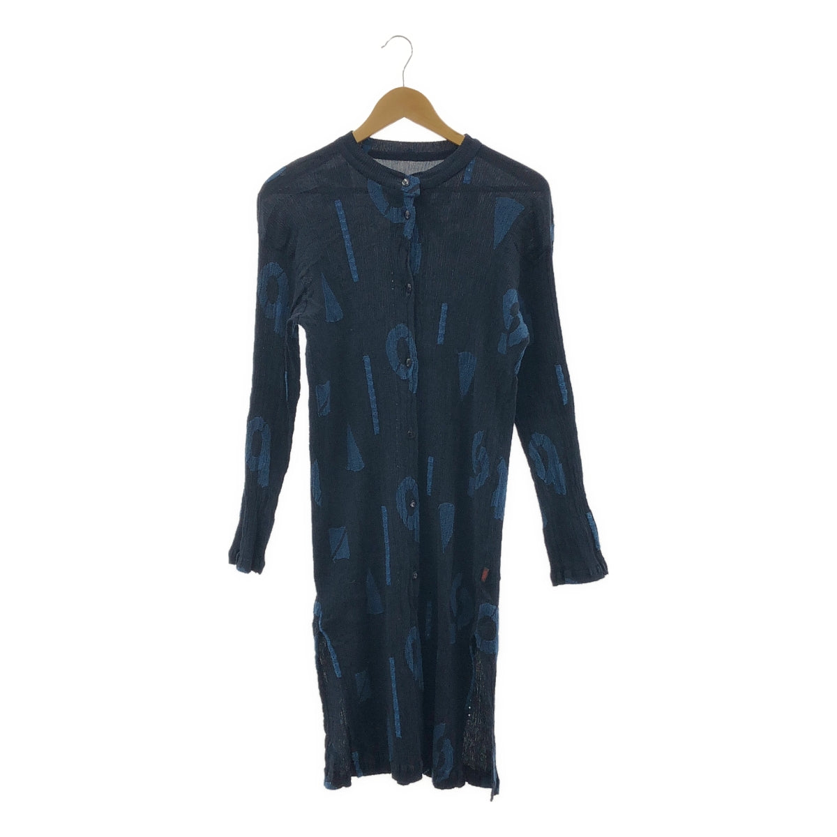 HaaT ISSEY MIYAKE / 하트 잇세이 미야케 | 주름 가공 롱 셔츠 원피스 | 2 |