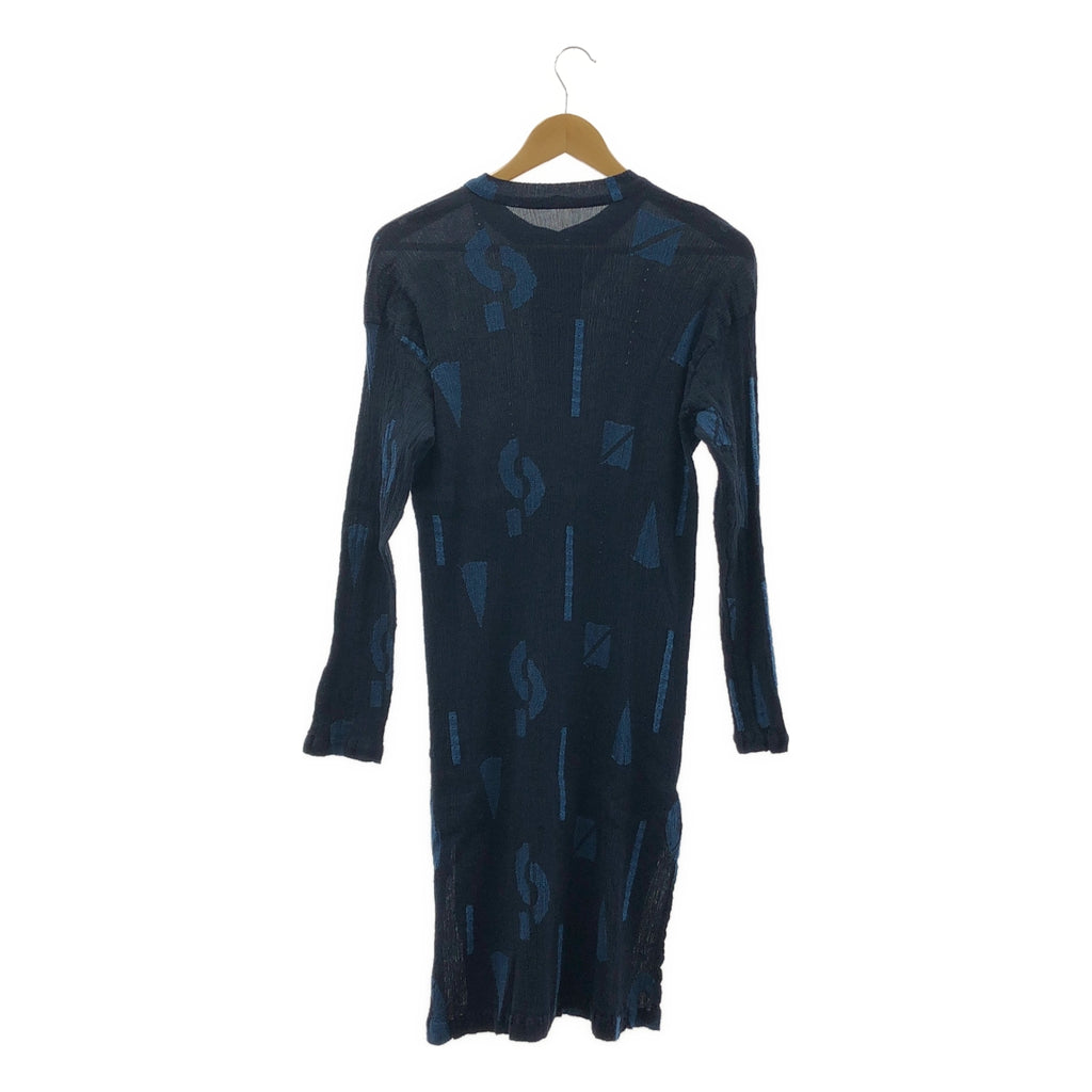 HaaT ISSEY MIYAKE / 하트 잇세이 미야케 | 주름 가공 롱 셔츠 원피스 | 2 |