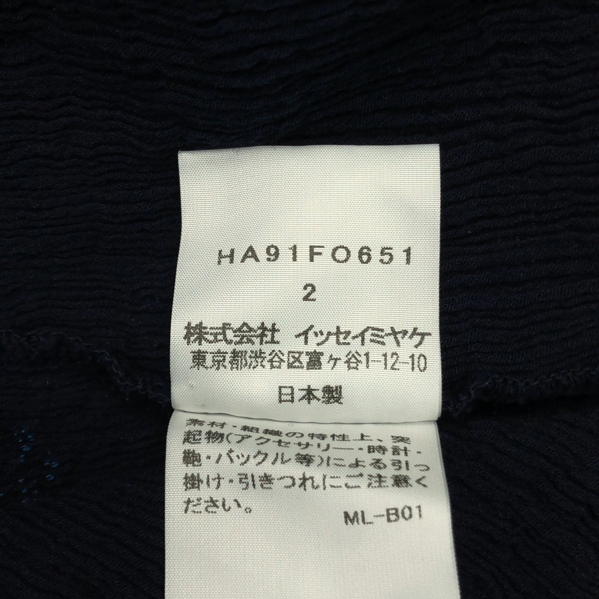 HaaT ISSEY MIYAKE / 하트 잇세이 미야케 | 주름 가공 롱 셔츠 원피스 | 2 |