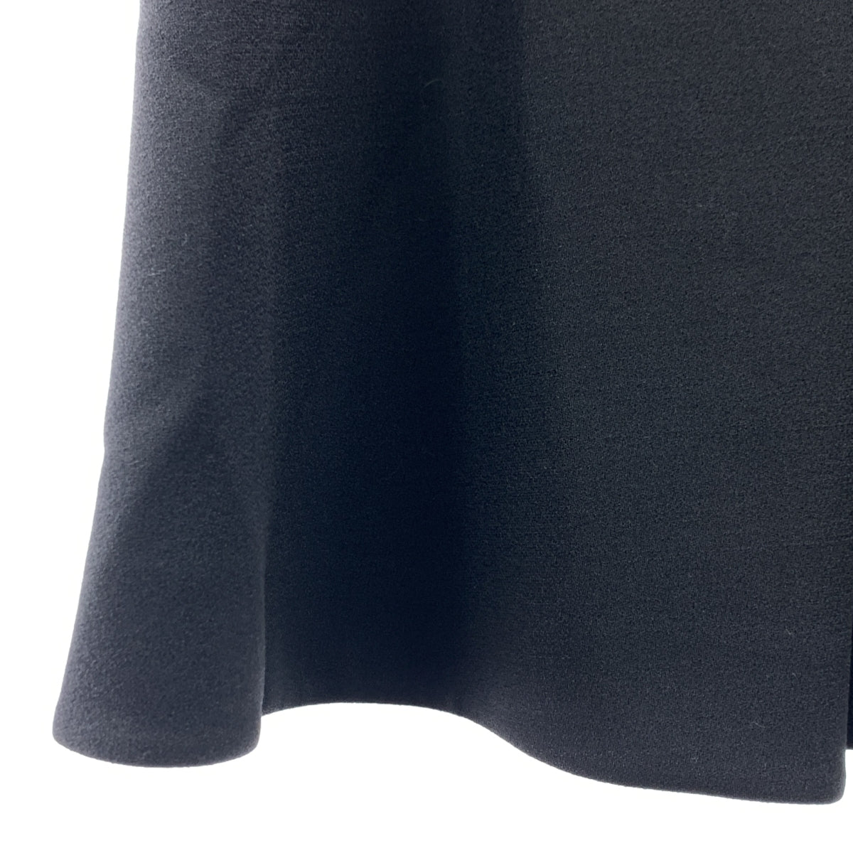 SAINT LAURENT PARIS / サンローランパリ | ウール バックジップ ドレス ワンピース | 44 |