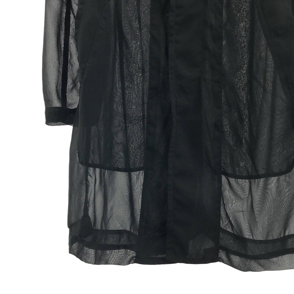 COMME des GARCONS | 2011春夏 | 聚酯雪紡透視圓領外套 | XS碼 |