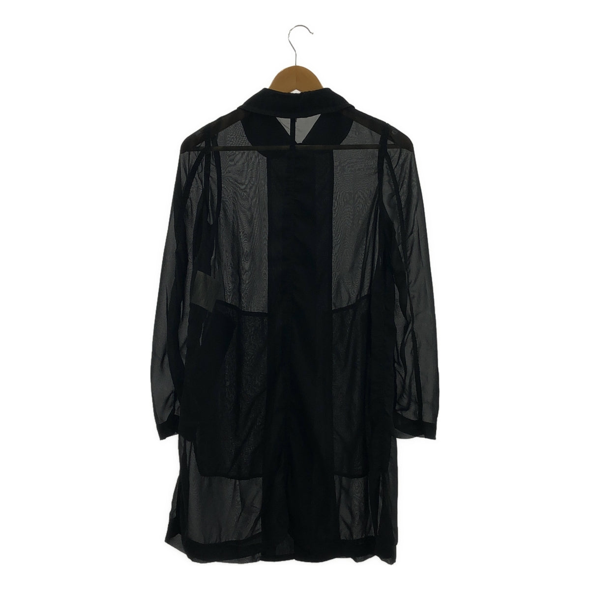 COMME des GARCONS | 2011春夏 | 聚酯雪紡透視圓領外套 | XS碼 |