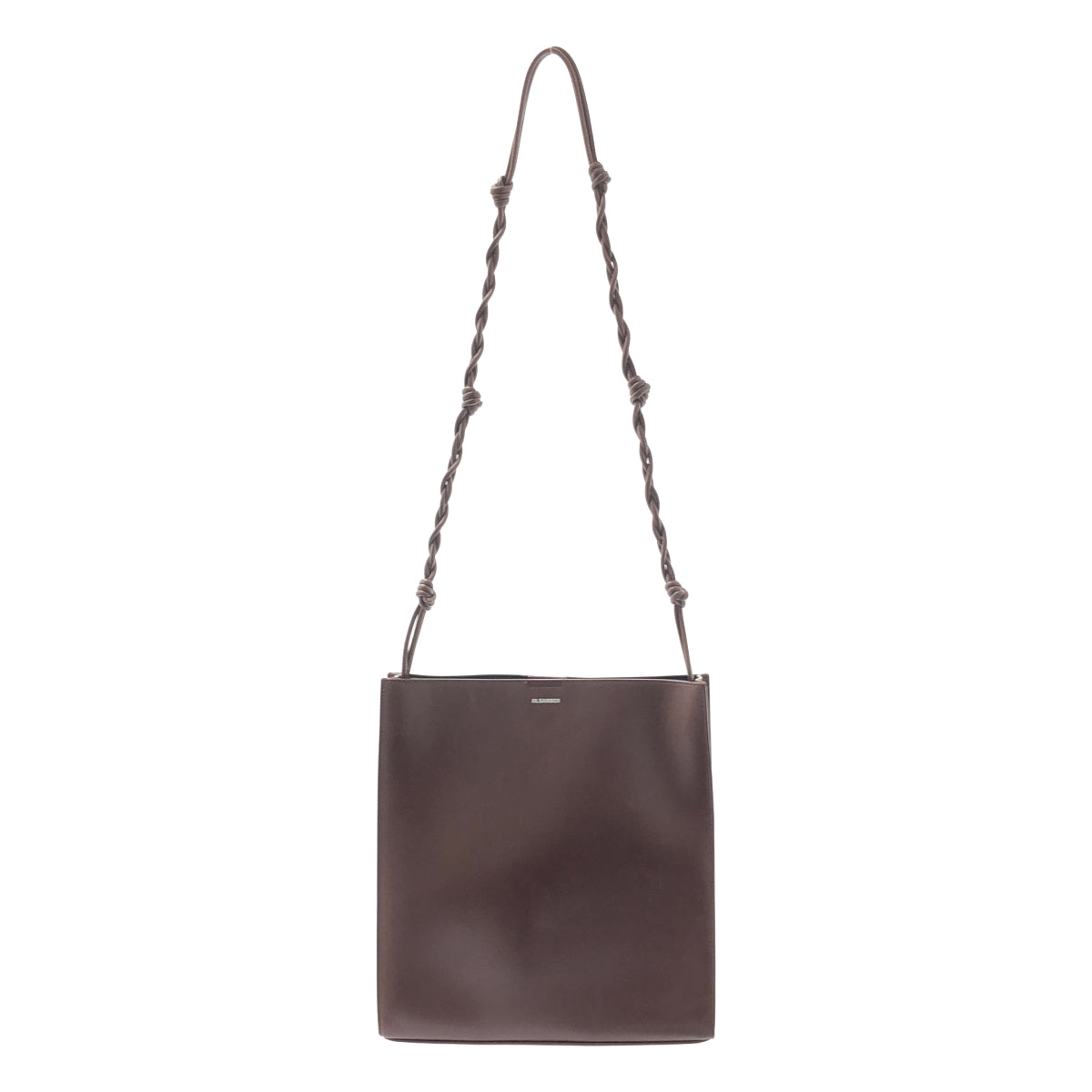 JIL SANDER | Tangle 中型皮革方形單肩包 |