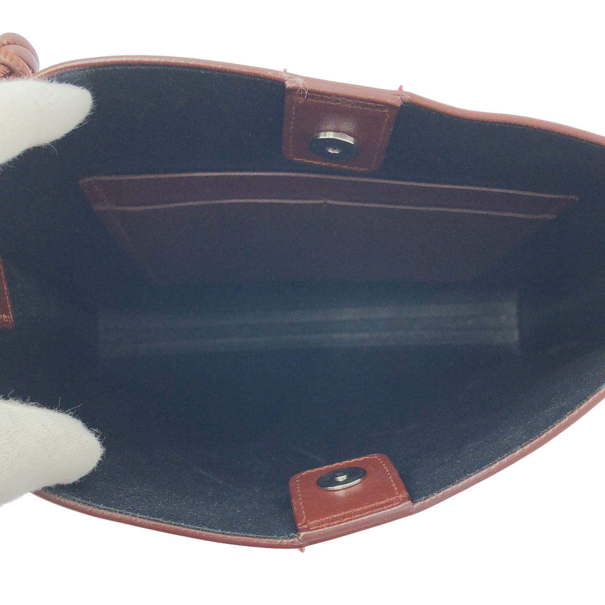 JIL SANDER | Tangle 中型皮革方形單肩包 | 棕色 | 女款