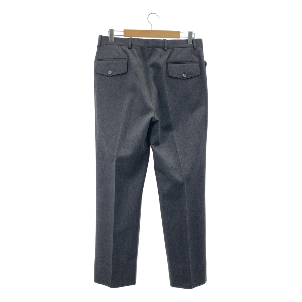 BERNARD ZINS / ベルナールザンス | × BEAMS F / ビームスエフ別注 FLORE ャバルリーツイル ノープリーツ スラックス パンツ | 42 | メンズ