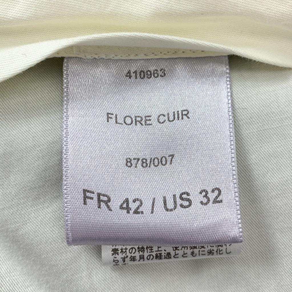 BERNARD ZINS / ベルナールザンス | × BEAMS F / ビームスエフ別注 FLORE ャバルリーツイル ノープリーツ スラックス パンツ | 42 | メンズ