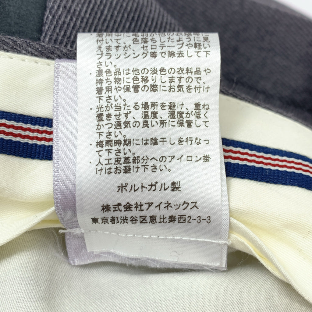 BERNARD ZINS / ベルナールザンス | × BEAMS F / ビームスエフ別注 FLORE ャバルリーツイル ノープリーツ スラックス パンツ | 42 | メンズ