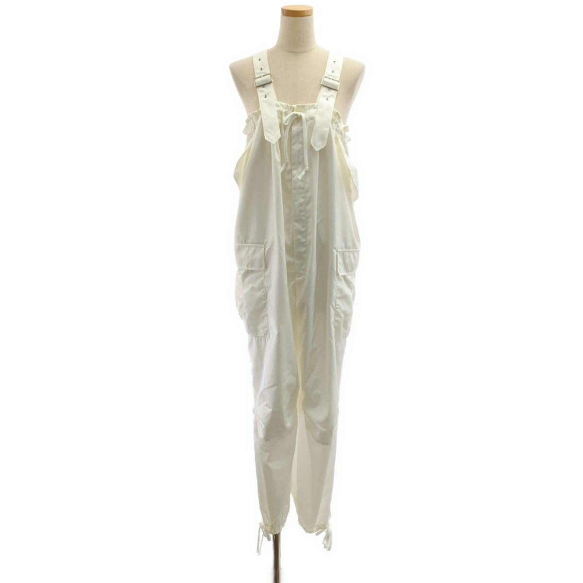 noir kei ninomiya / 느와르 케이니노미야 | 2023SS | 나일론 밀리터리 올인원 팬츠 | S |