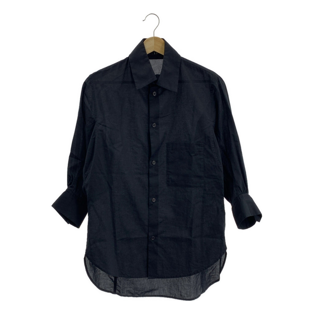 Y's / ワイズヨウジヤマモト | 2021AW | コットン ドルマンスリーブ シャツ | 1 | レディース