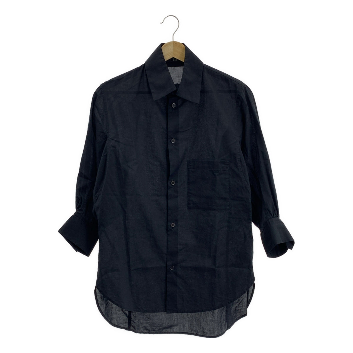 Y's / ワイズヨウジヤマモト | 2021AW | コットン ドルマンスリーブ シャツ | 1 | レディース