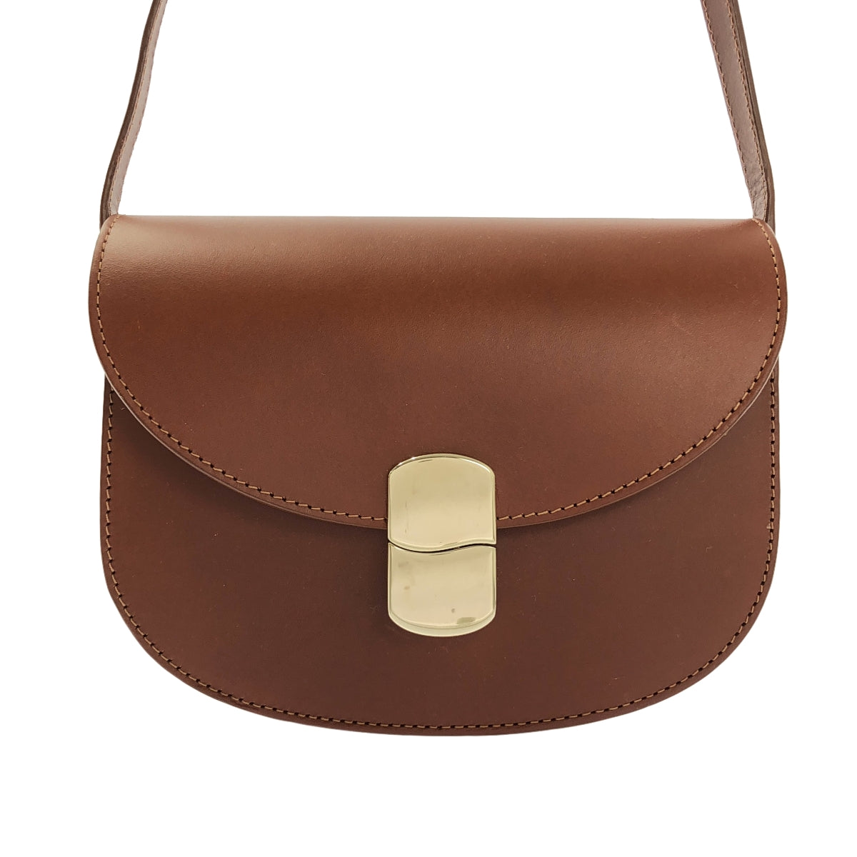 SEZANE / セザンヌ | CLAUDE ハーフムーン フラップ ショルダーバッグ |