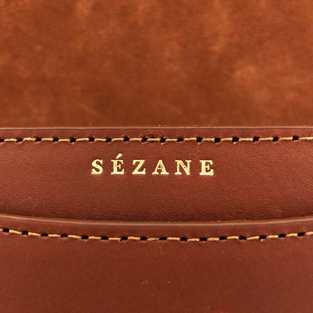 SEZANE / セザンヌ | CLAUDE ハーフムーン フラップ ショルダーバッグ |