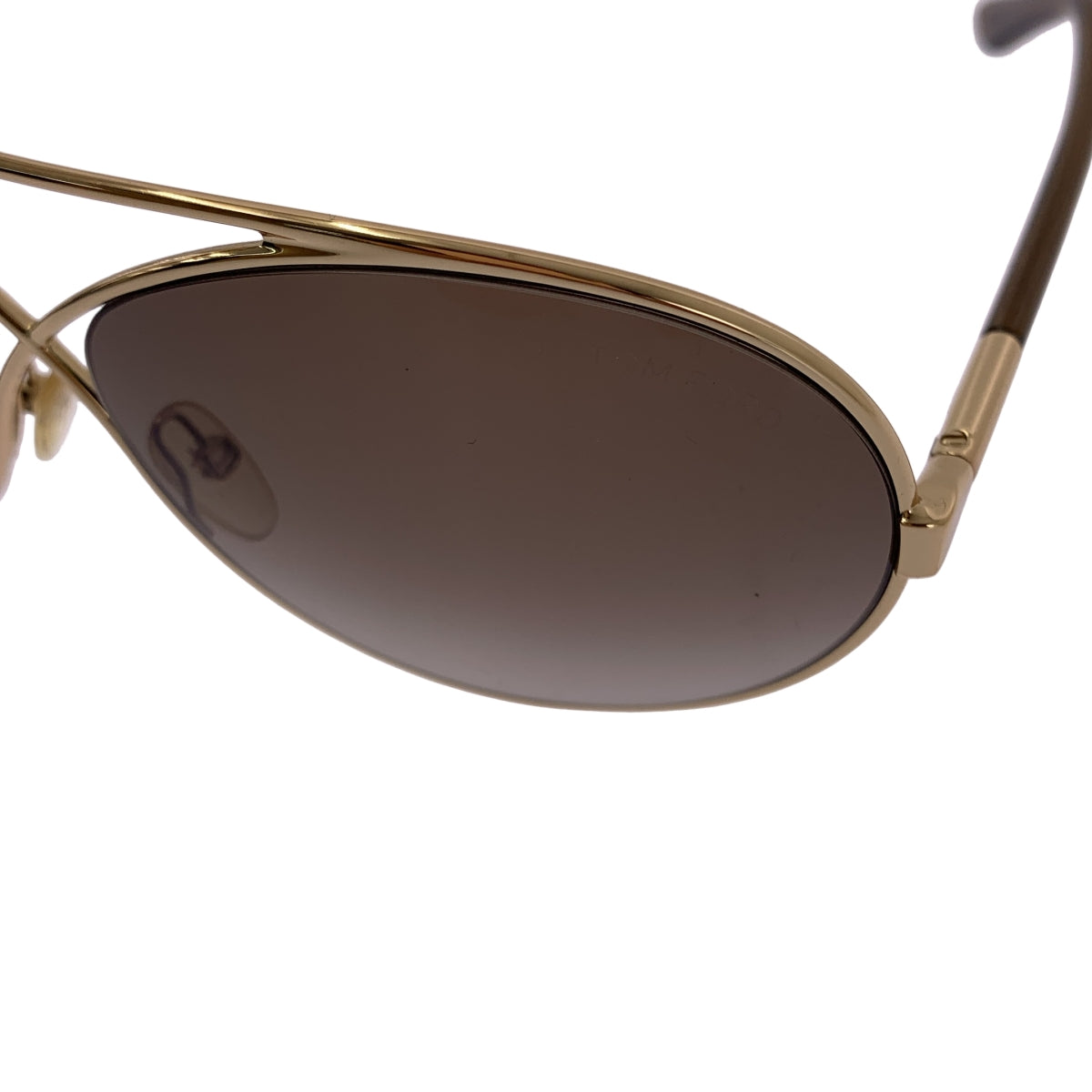 TOM FORD / トムフォード | GEORGETTE サングラス | 64◻︎11 125 | ブラウン | メンズ