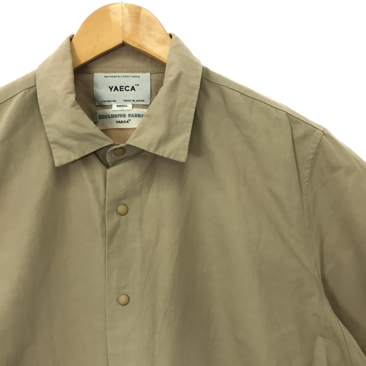 YAECA / Yaeca | COMFORT SHIRT RELAX SQUARE S/S / Button-down shirt with pockets / 15120 | S | Men's