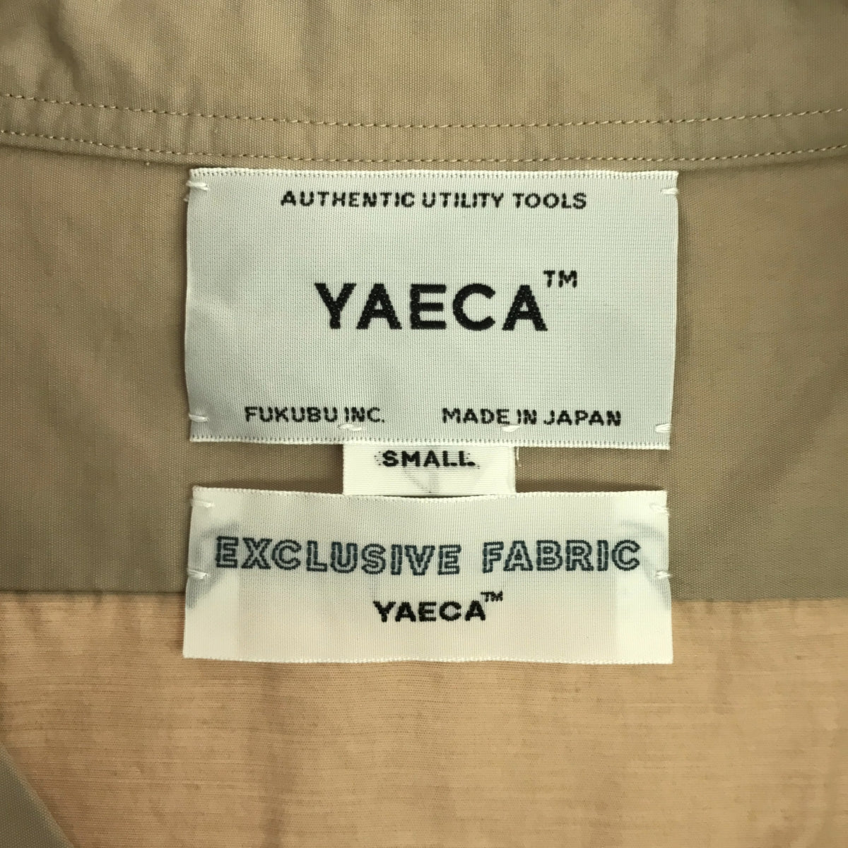 YAECA / Yaeca | COMFORT SHIRT RELAX SQUARE S/S / Button-down shirt with pockets / 15120 | S | Men's