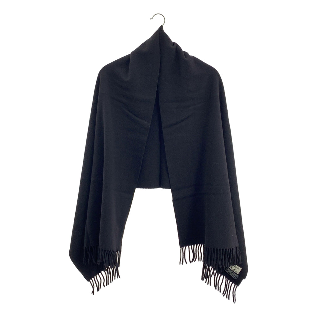 Acne Studios / アクネストゥディオズ | VIRGIN WOOL / ウール フリンジ 大判 ストール マフラー / ユニセックス |