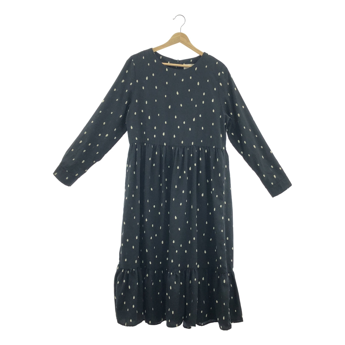 MACHATT | 波點聚酯洋裝 | 黑色 | 女款