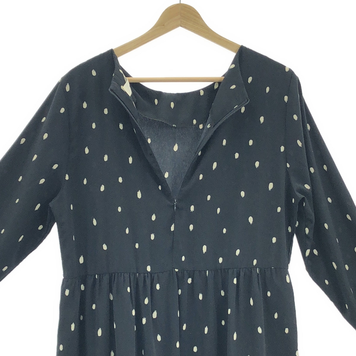 MACHATT | 波點聚酯洋裝 | 黑色 | 女款