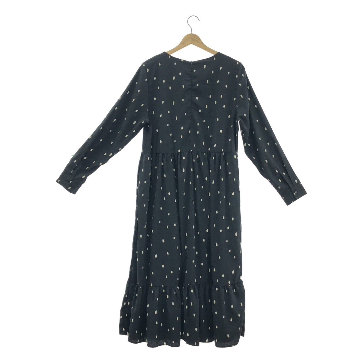 MACHATT | 波點聚酯洋裝 | 黑色 | 女款