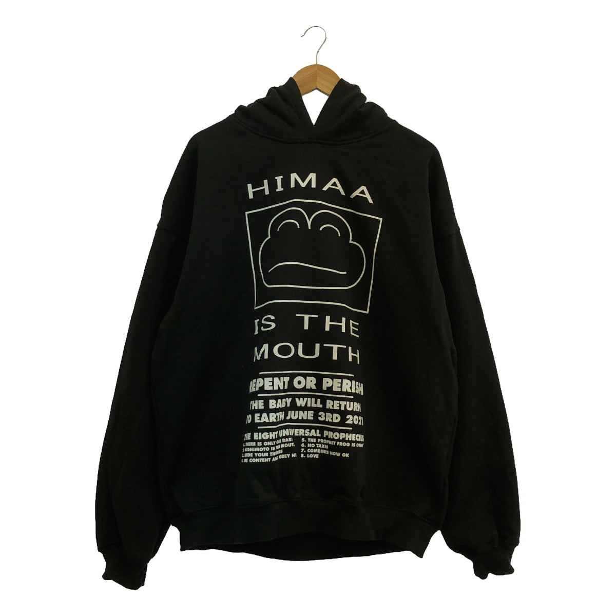 NISHIMOTO IS THE MOUTH / ニシモトイズザマウス | ×HIMAA Collaboration SWEAT HOODIE 平山昌尚 フーディ | XL | メンズ