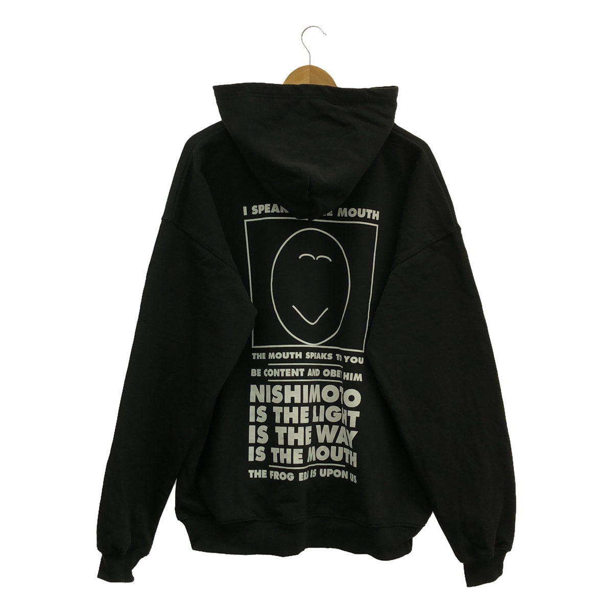 NISHIMOTO IS THE MOUTH / 니시모 토이즈 더 마우스 | × HIMAA Collaboration SWEAT HOODIE 히라야마 마사오 후디 | XL | 남성