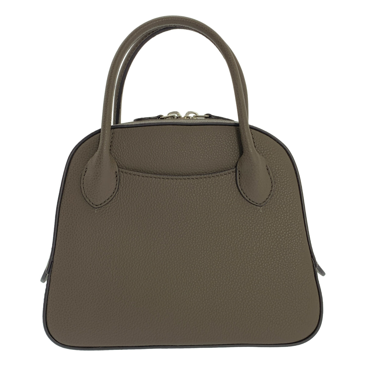 [狀況極佳] MAISON CANAU ROUND BOSTON S 手提包 | 灰色 | 女款