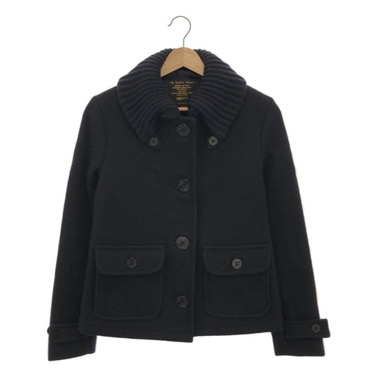 FIDELITY | USA Made Wool Melton Donkey Jacket | S | Navy | Women's