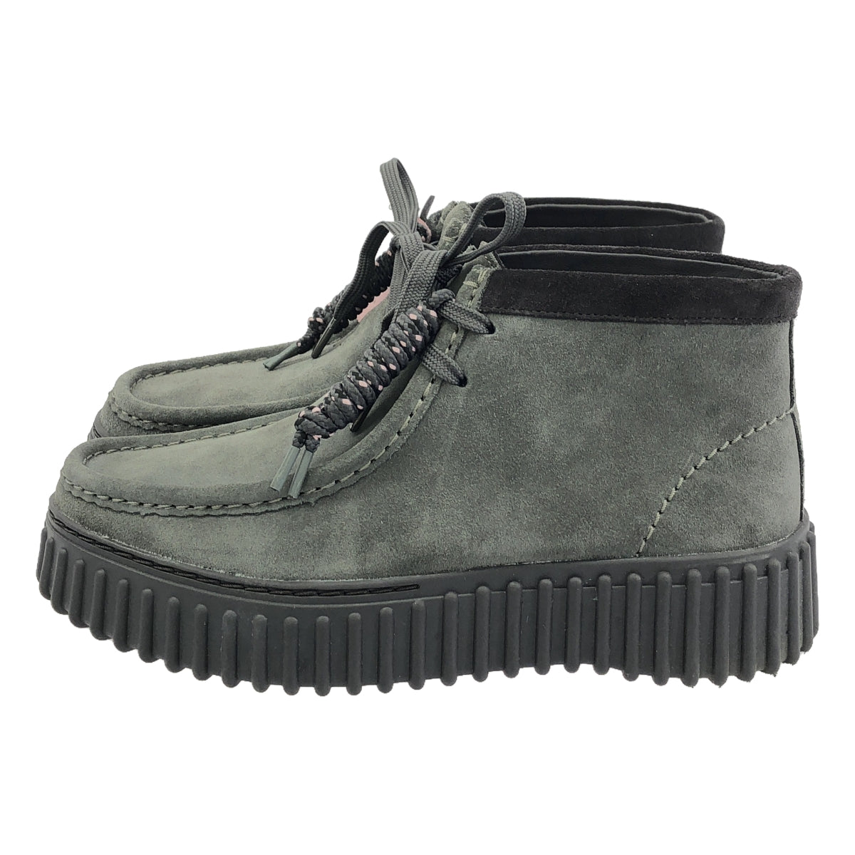 clarks / Clarks | ×emmi / Torhill Moss suede shoes | 38 | Grey | Women's