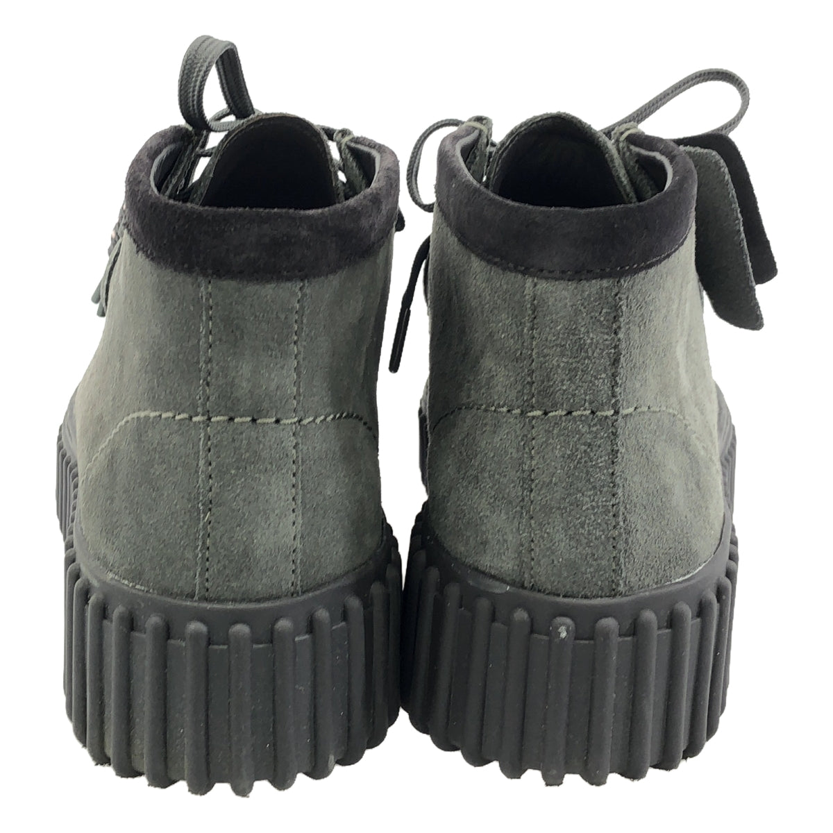 clarks / Clarks | ×emmi/Torhill Moss 麂皮鞋 | 38 |灰色 |女性的